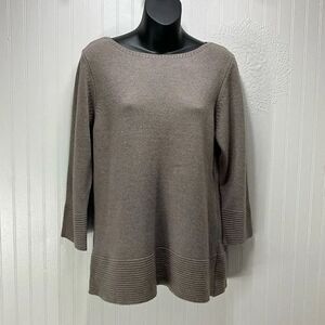 BENEDETTA B. Merino Wool Cashmere Blend Sweater